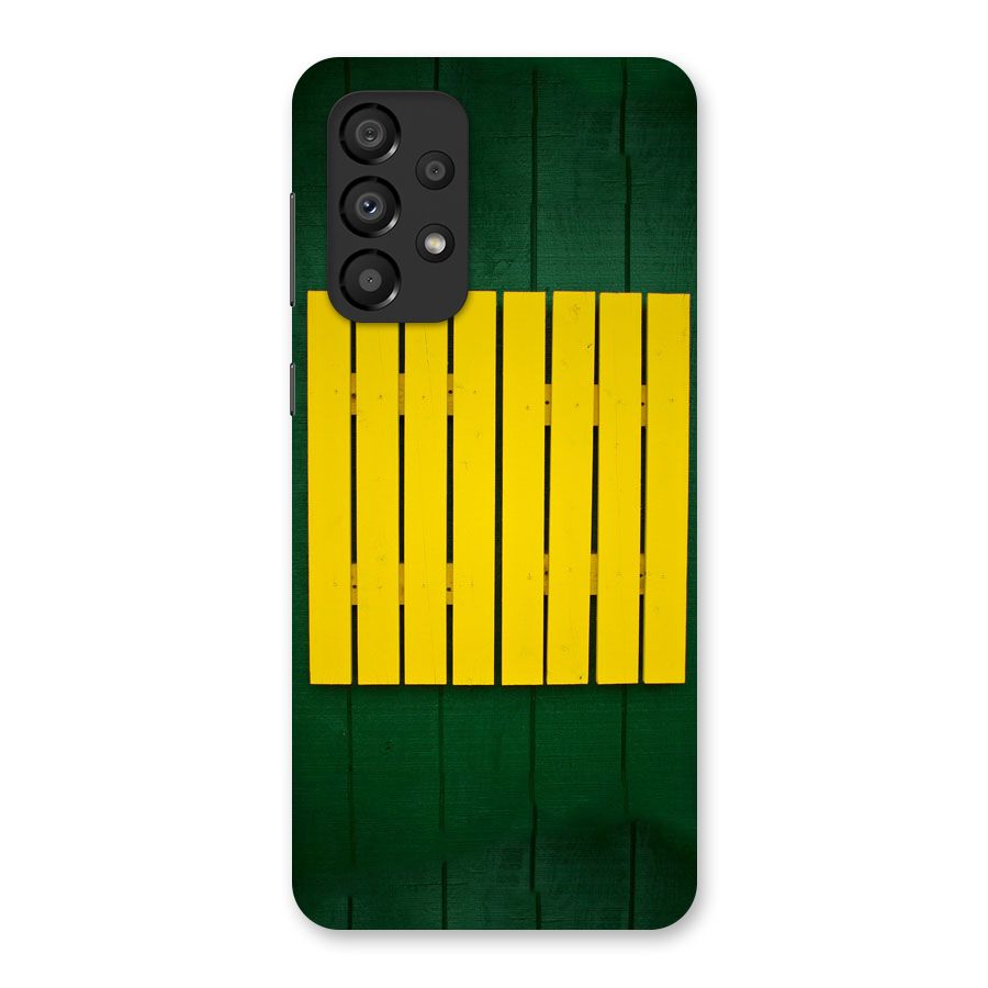 Yellow Fence Back Case for Galaxy A33 5G