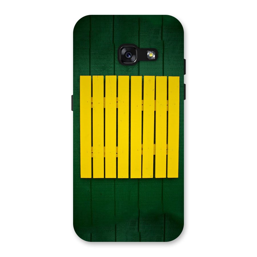 Yellow Fence Back Case for Galaxy A3 (2017)