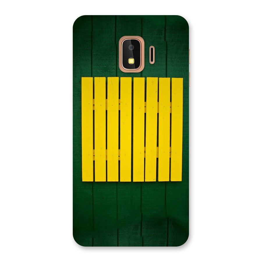 Yellow Fence Back Case for Galaxy J2 Core