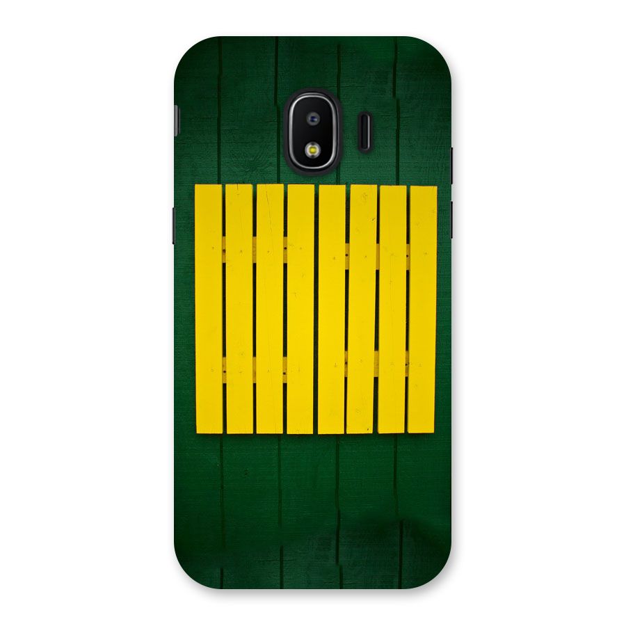Yellow Fence Back Case for Galaxy J2 Pro 2018