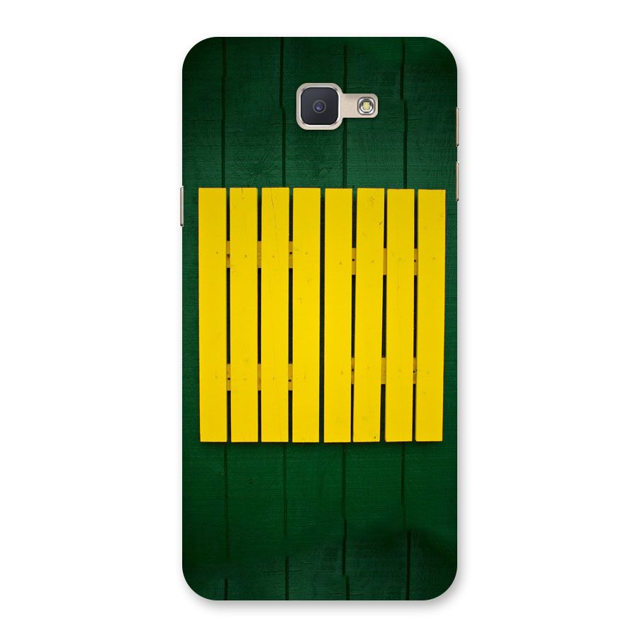 Yellow Fence Back Case for Galaxy J5 Prime