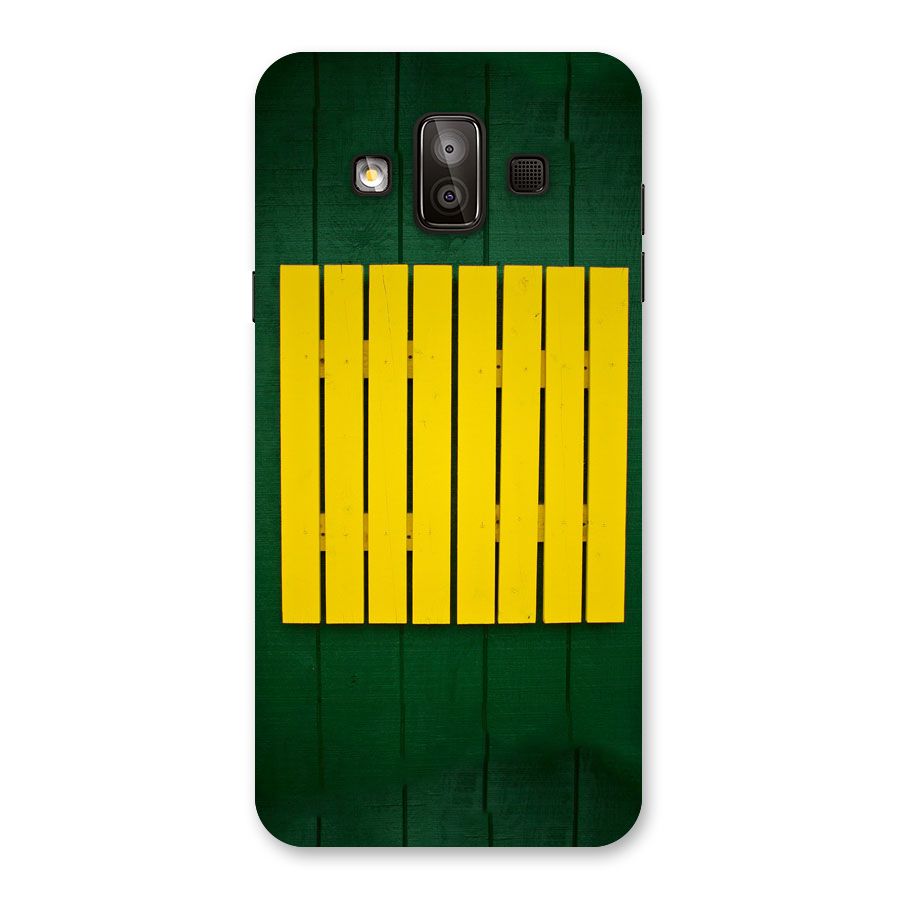 Yellow Fence Back Case for Galaxy J7 Duo
