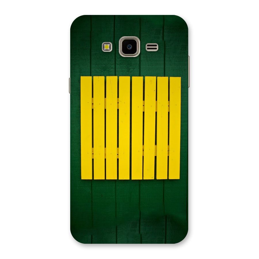 Yellow Fence Back Case for Galaxy J7 Nxt