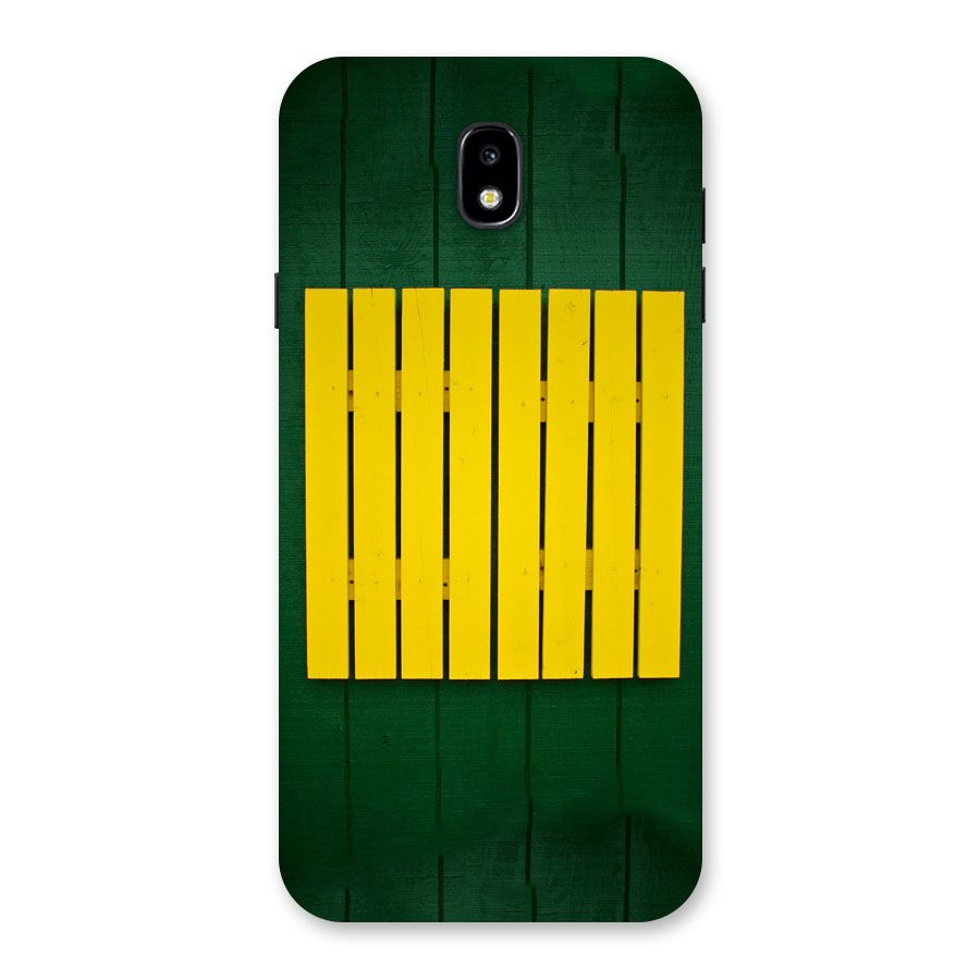 Yellow Fence Back Case for Galaxy J7 Pro