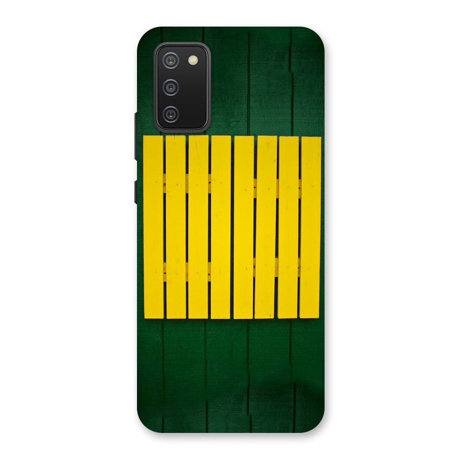 Yellow Fence Back Case for Galaxy M02s