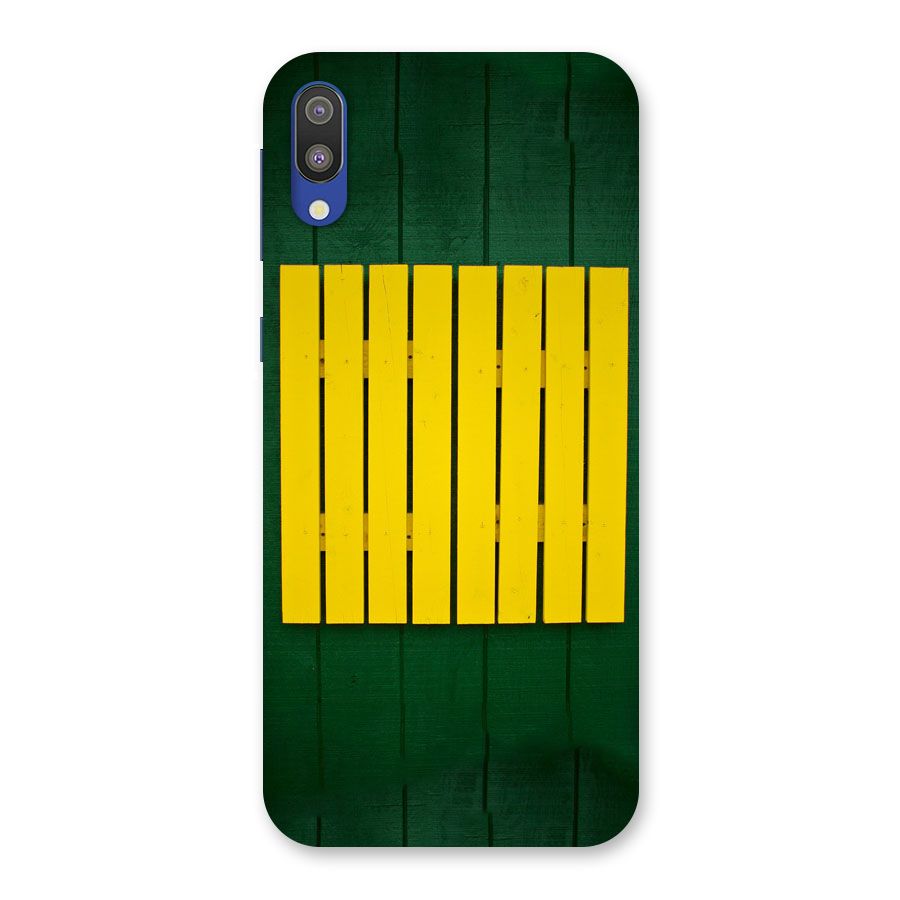 Yellow Fence Back Case for Galaxy M10