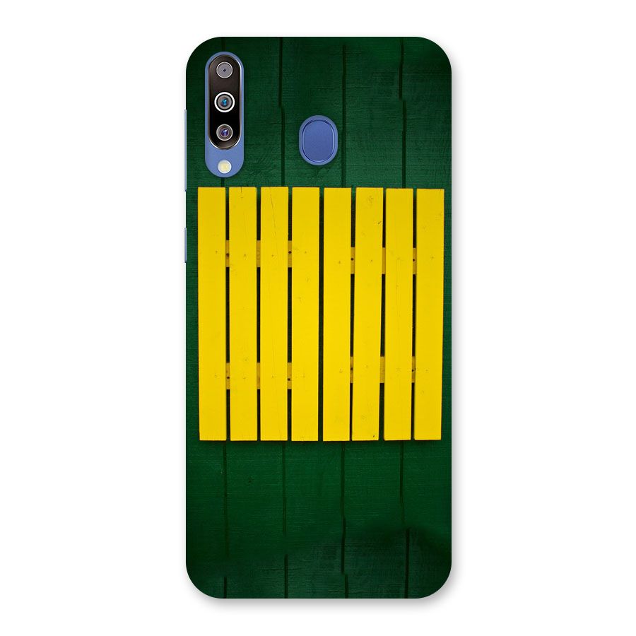 Yellow Fence Back Case for Galaxy M30