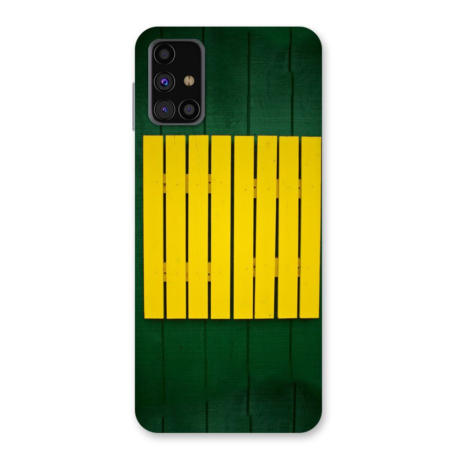 Yellow Fence Back Case for Galaxy M31s