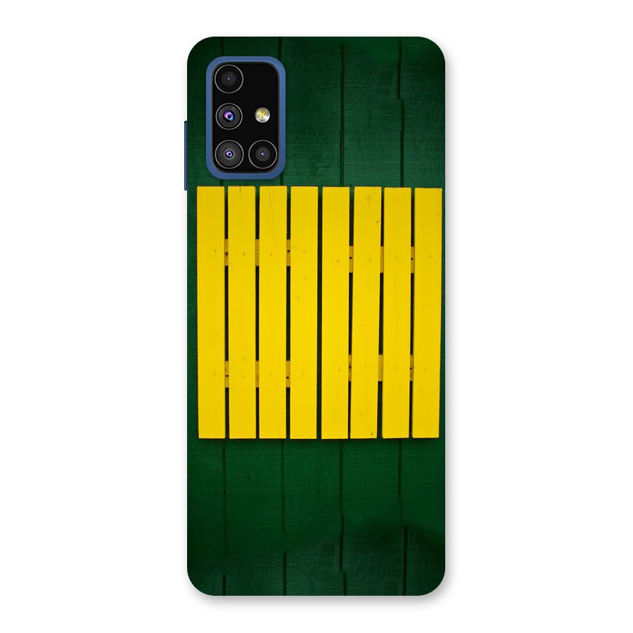 Yellow Fence Back Case for Galaxy M51