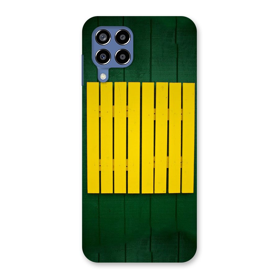 Yellow Fence Back Case for Galaxy M53 5G