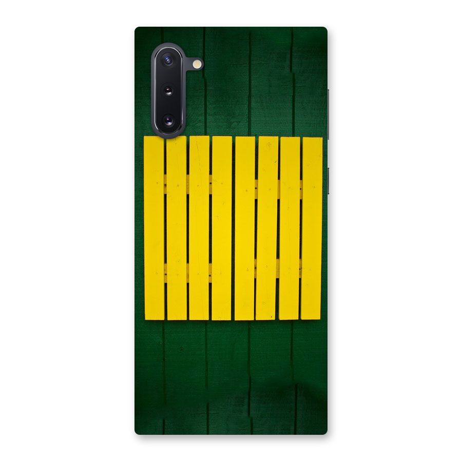 Yellow Fence Back Case for Galaxy Note 10