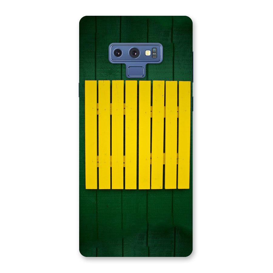 Yellow Fence Back Case for Galaxy Note 9