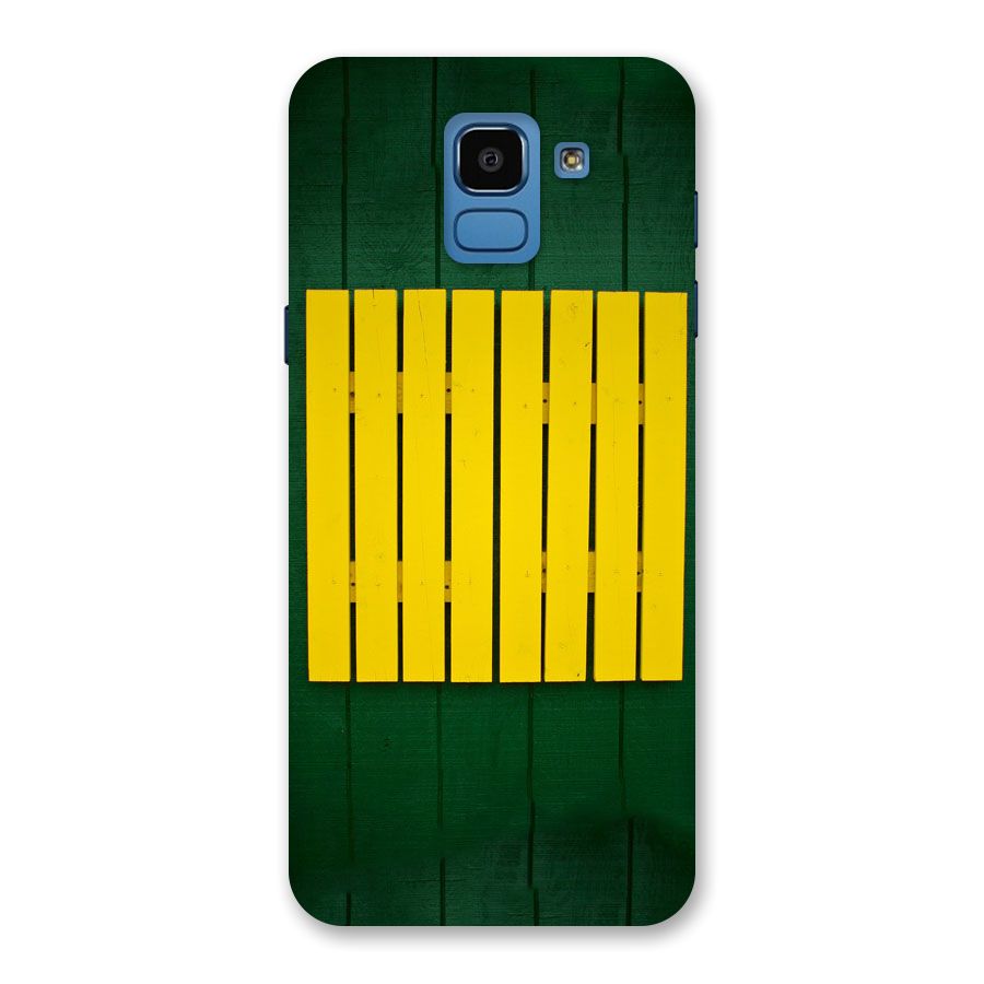 Yellow Fence Back Case for Galaxy On6
