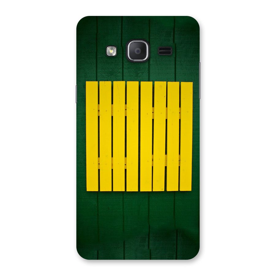 Yellow Fence Back Case for Galaxy On7 2015