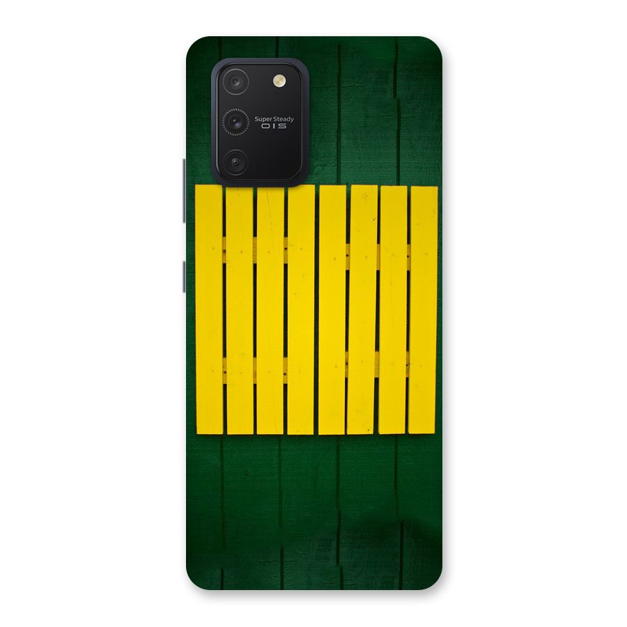 Yellow Fence Back Case for Galaxy S10 Lite