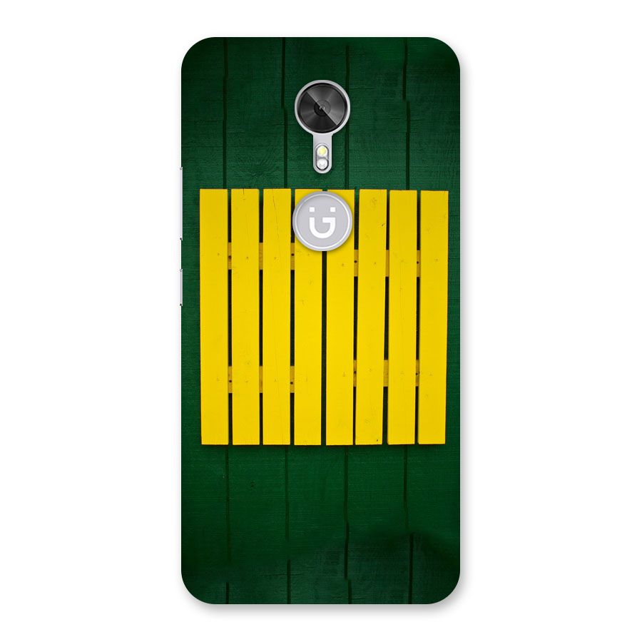 Yellow Fence Back Case for Gionee A1