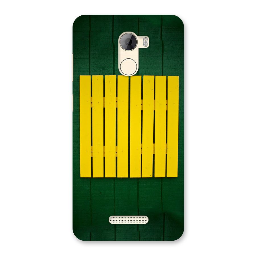 Yellow Fence Back Case for Gionee A1 LIte