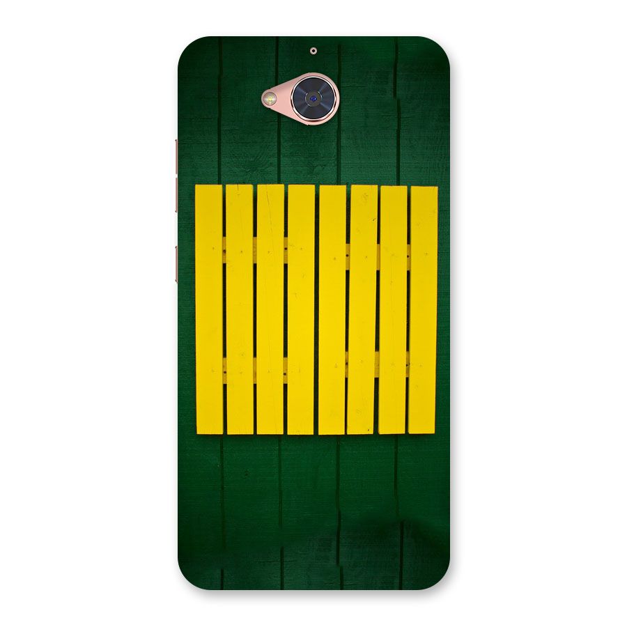 Yellow Fence Back Case for Gionee S6 Pro