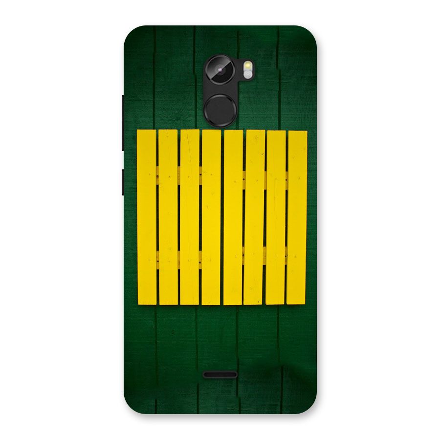 Yellow Fence Back Case for Gionee X1