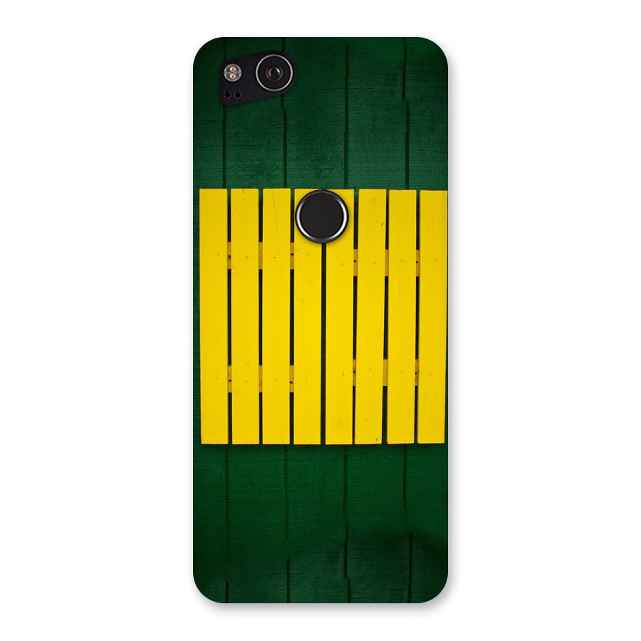 Yellow Fence Back Case for Google Pixel 2