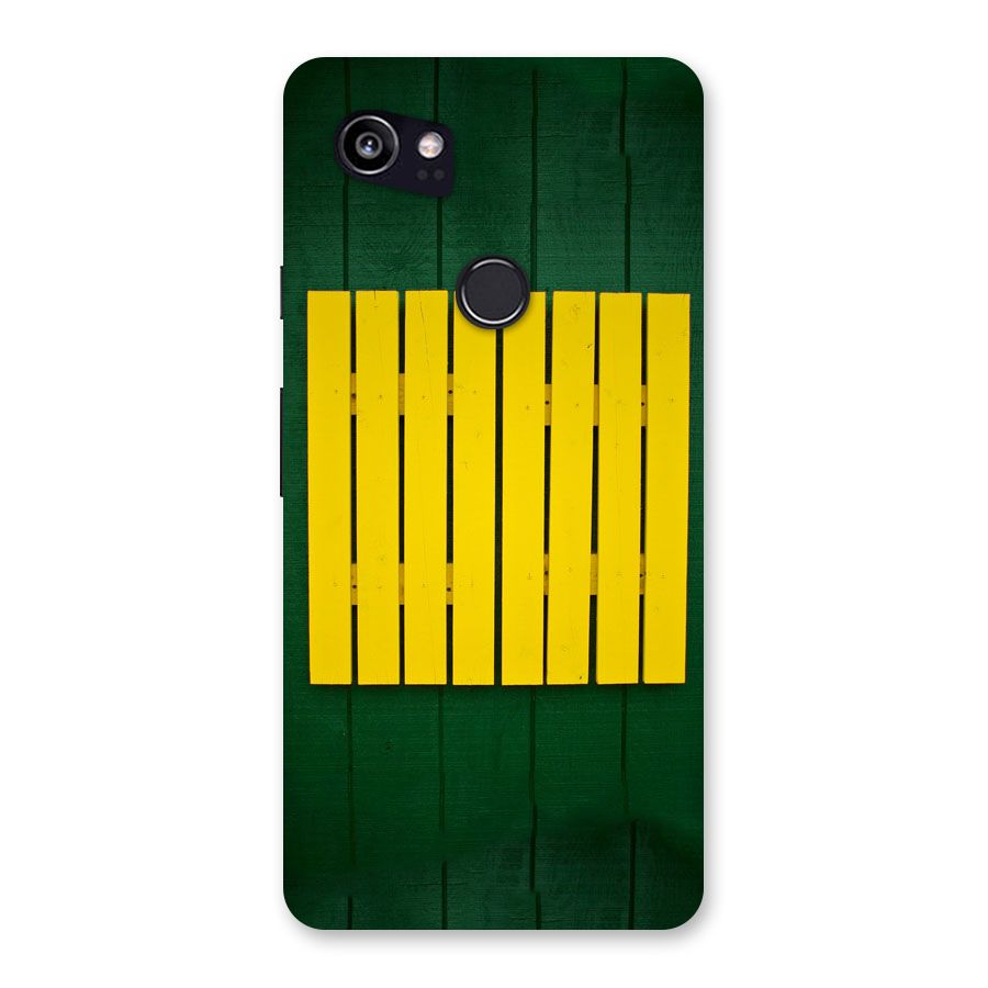 Yellow Fence Back Case for Google Pixel 2 XL