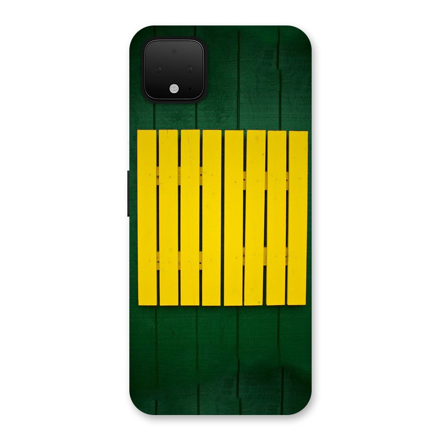 Yellow Fence Back Case for Google Pixel 4 XL