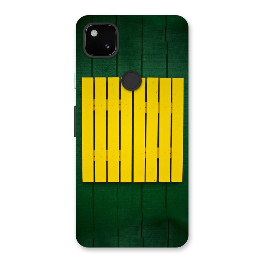 Yellow Fence Back Case for Google Pixel 4a