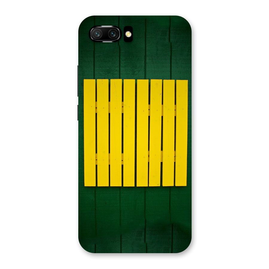 Yellow Fence Back Case for Honor 10