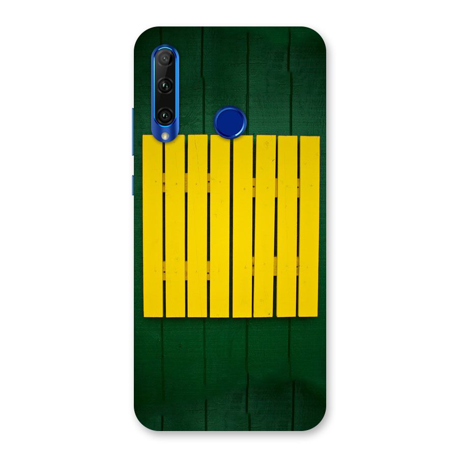 Yellow Fence Back Case for Honor 20i