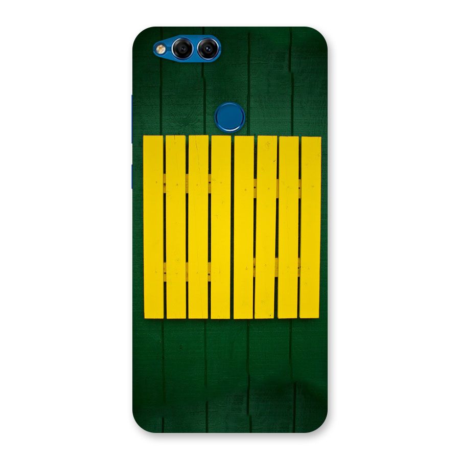Yellow Fence Back Case for Honor 7X