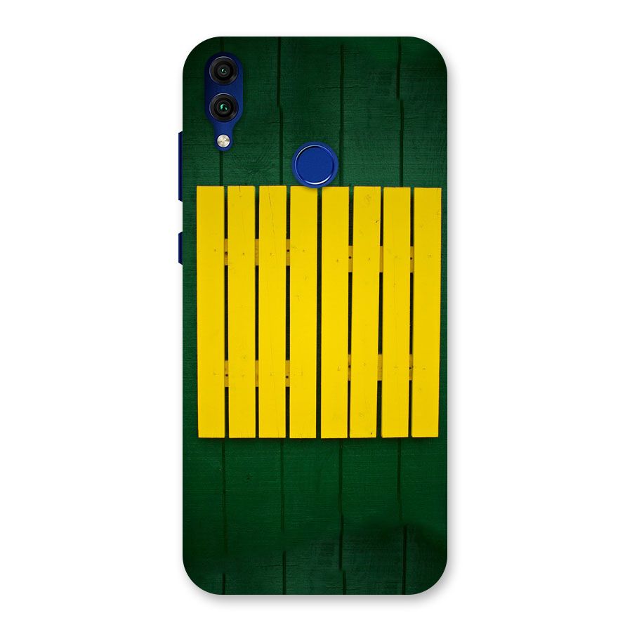 Yellow Fence Back Case for Honor 8C