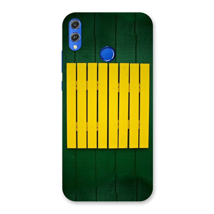 Yellow Fence Back Case for Honor 8X