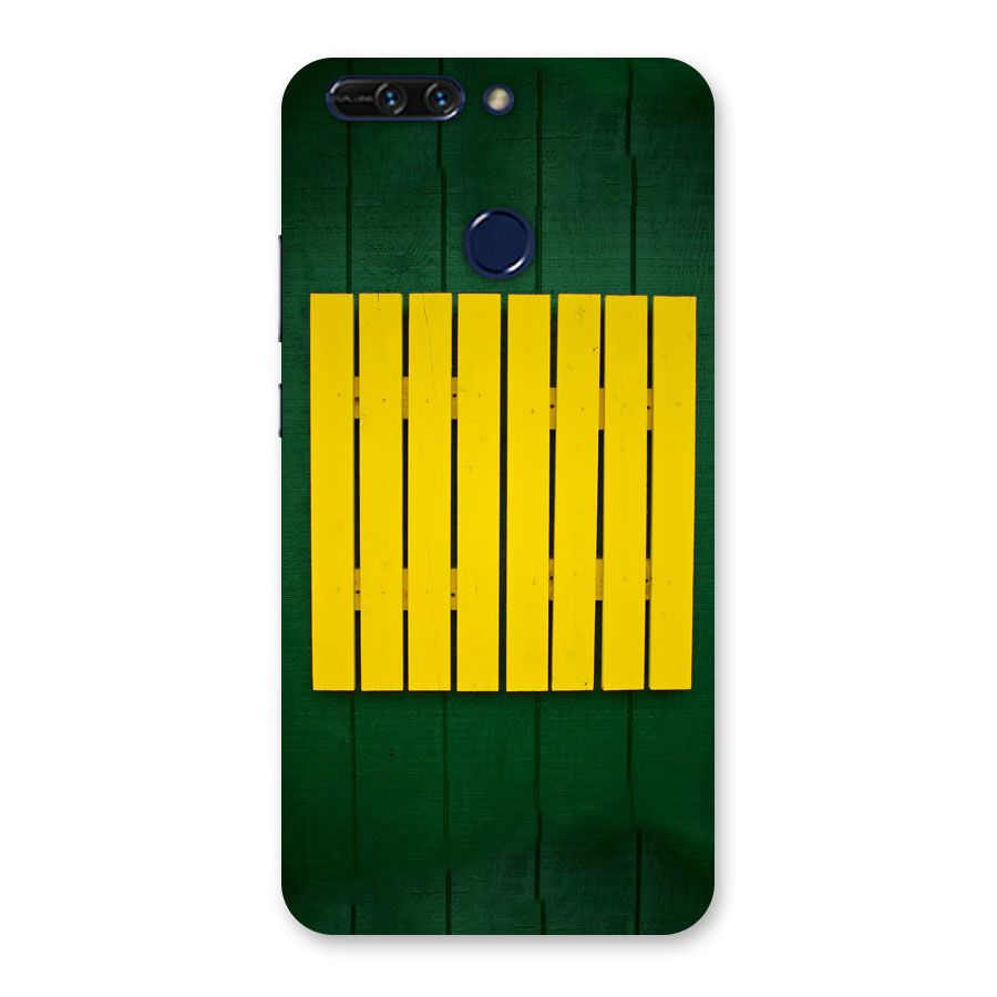 Yellow Fence Back Case for Honor 8 Pro