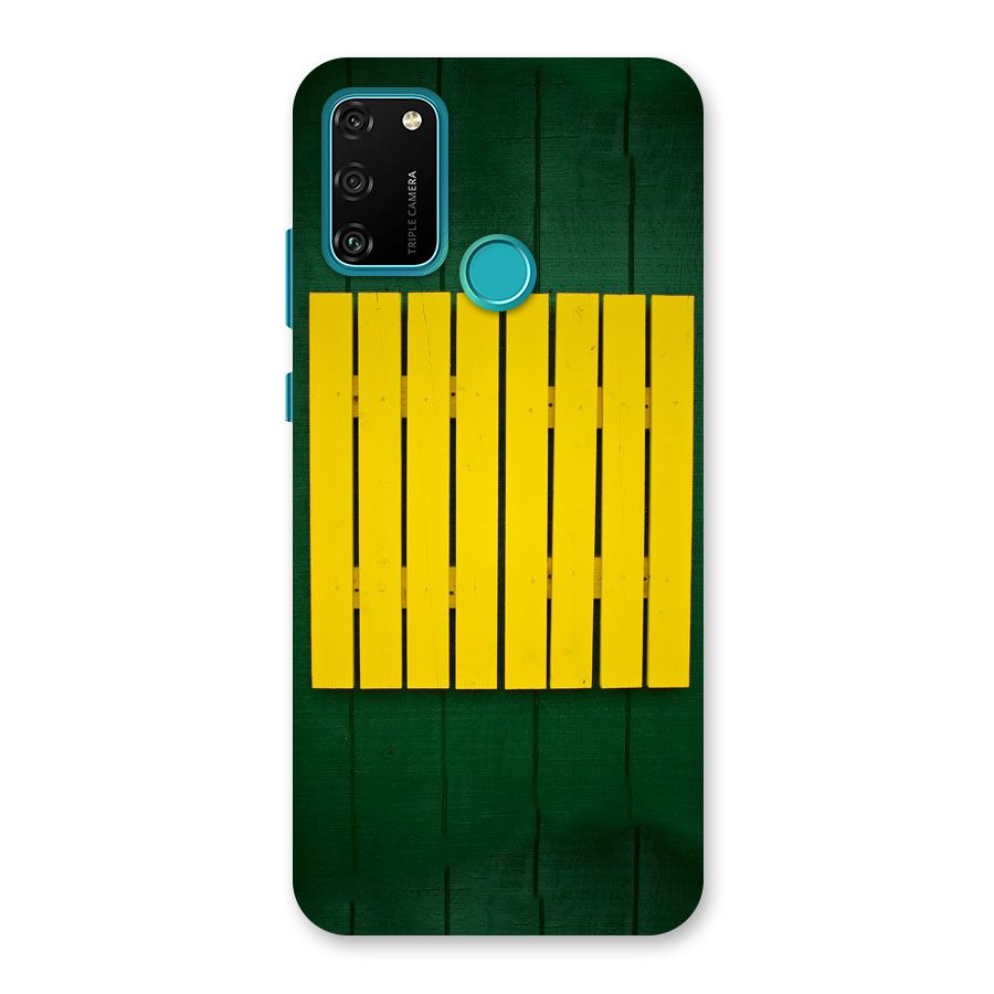 Yellow Fence Back Case for Honor 9A