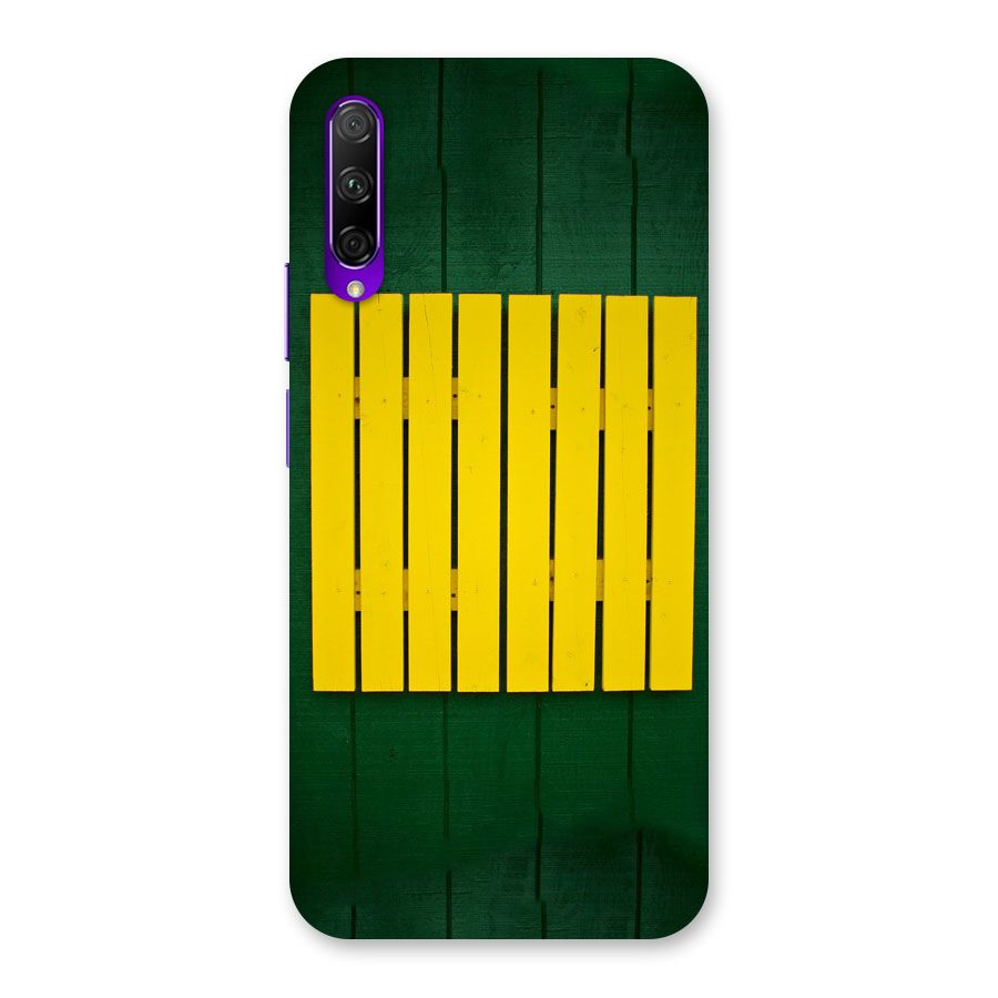Yellow Fence Back Case for Honor 9X Pro
