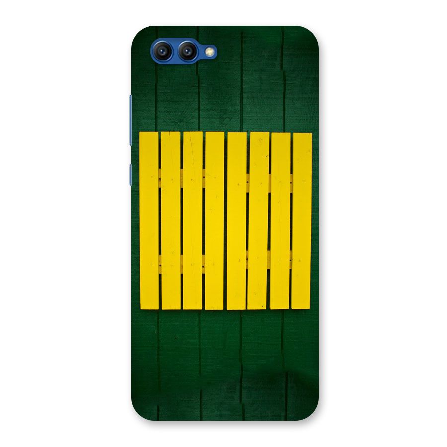 Yellow Fence Back Case for Honor View 10