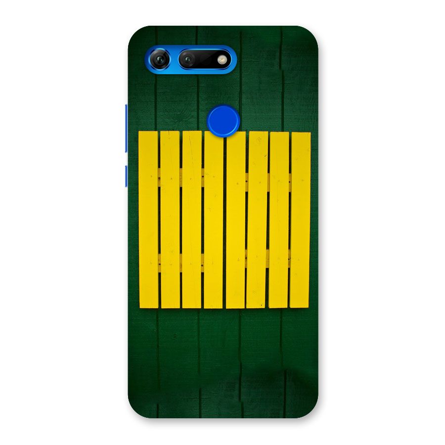 Yellow Fence Back Case for Honor View 20