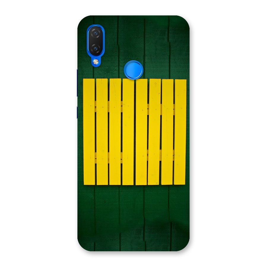 Yellow Fence Back Case for Huawei P Smart+