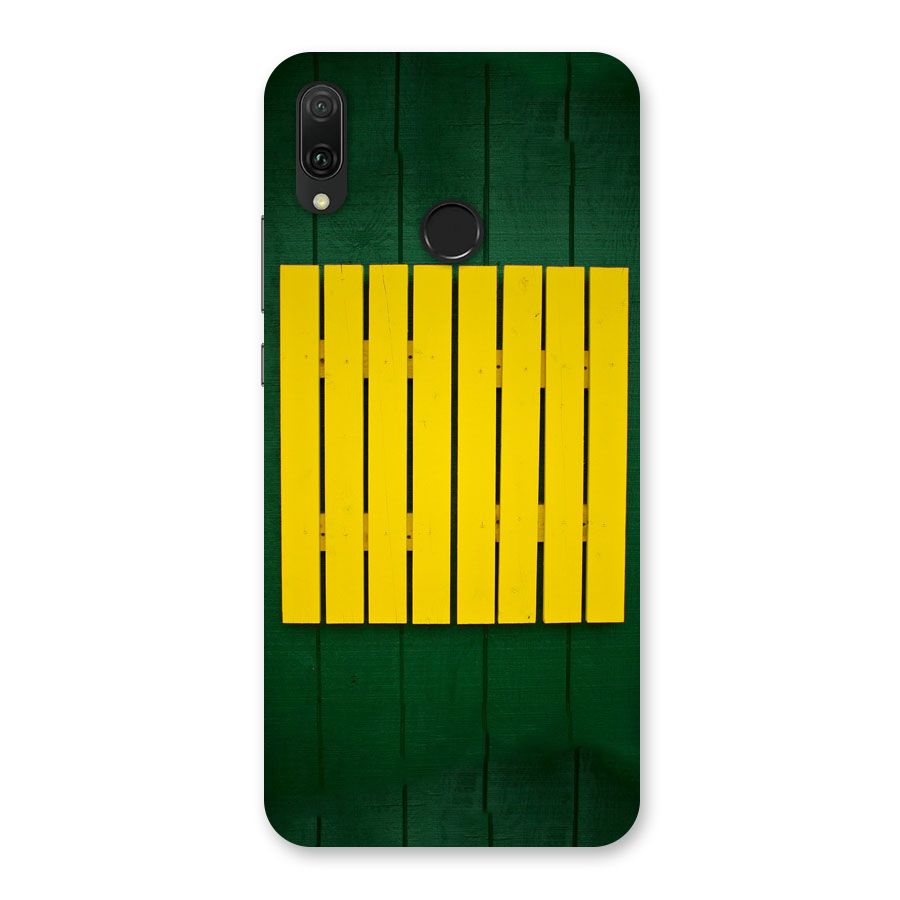 Yellow Fence Back Case for Huawei Y9 (2019)