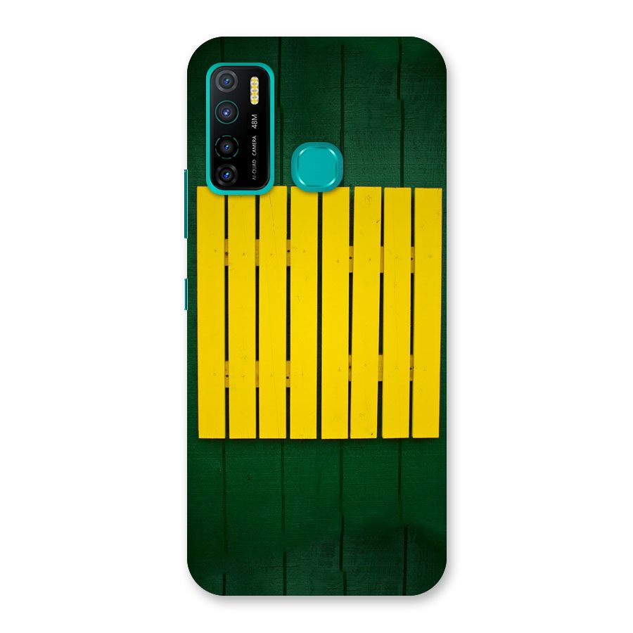 Yellow Fence Back Case for Infinix Hot 9 Pro