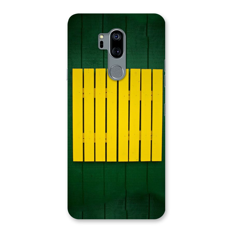 Yellow Fence Back Case for LG G7
