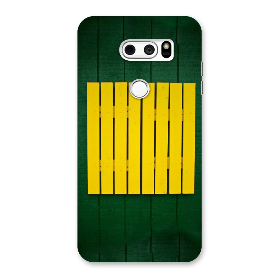 Yellow Fence Back Case for LG V30