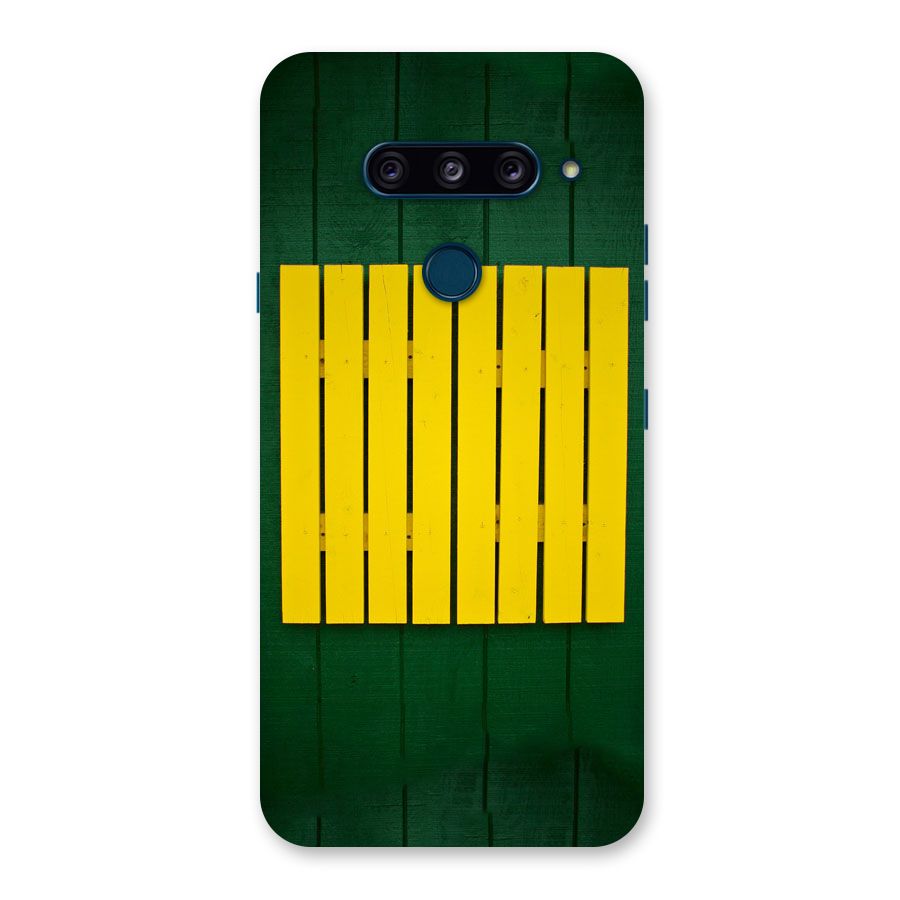 Yellow Fence Back Case for LG  V40 ThinQ