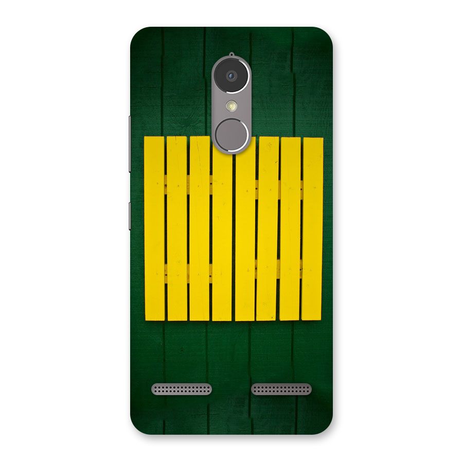 Yellow Fence Back Case for Lenovo K6