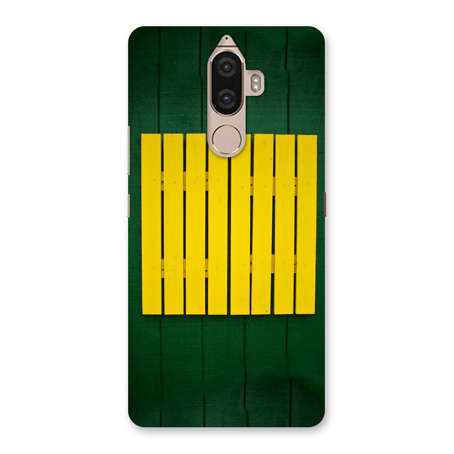 Yellow Fence Back Case for Lenovo K8 Note