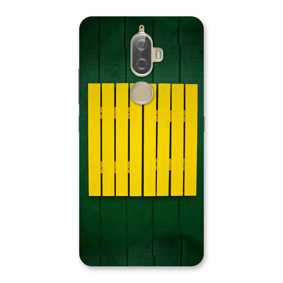 Yellow Fence Back Case for Lenovo K8 Plus