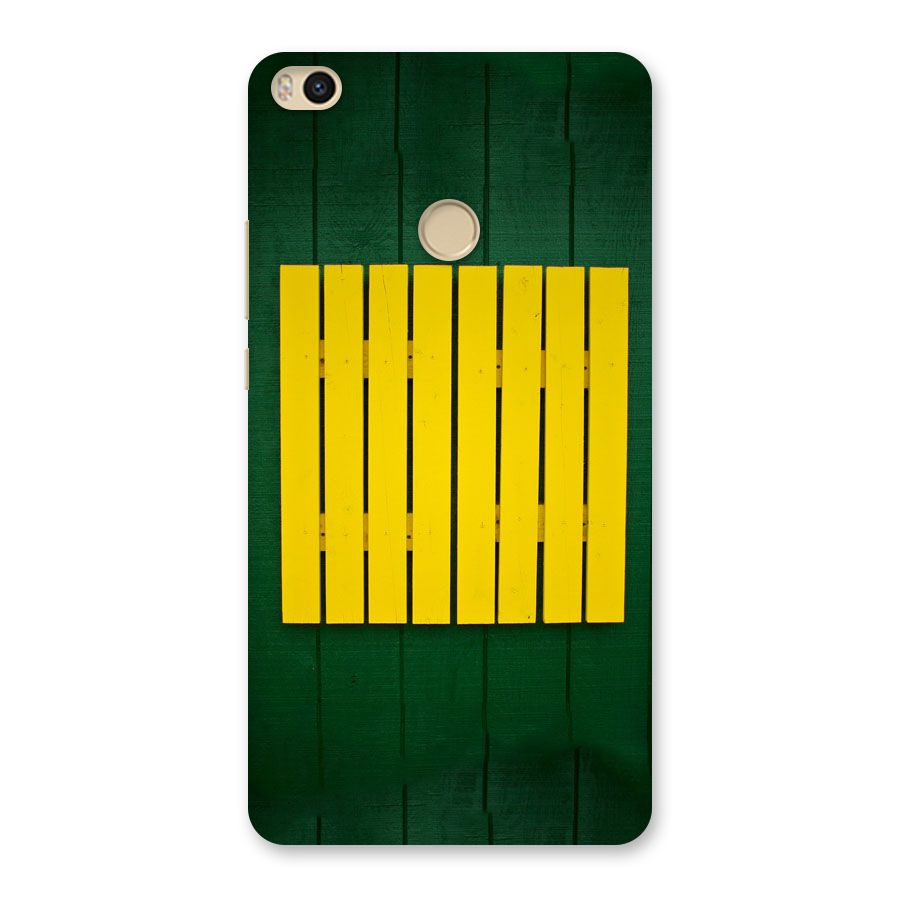 Yellow Fence Back Case for Mi Max 2