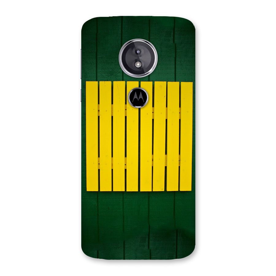 Yellow Fence Back Case for Moto E5