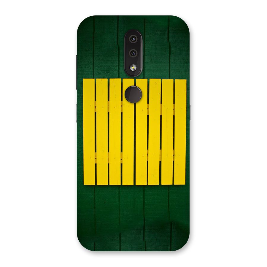 Yellow Fence Back Case for Nokia 4.2