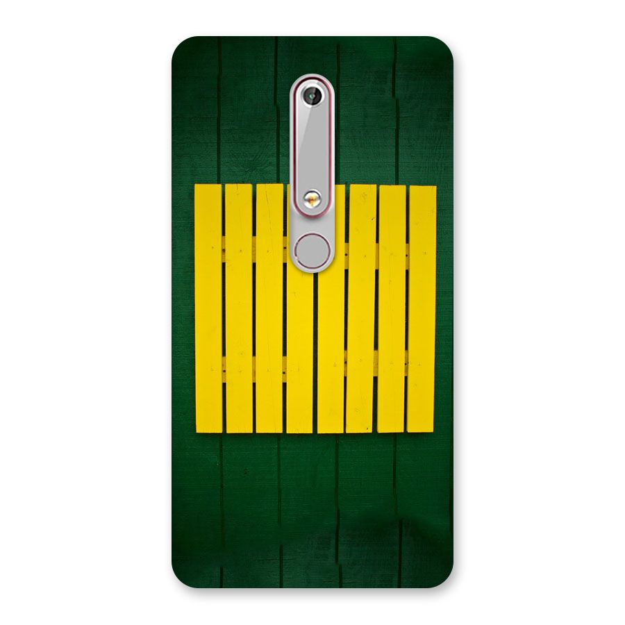 Yellow Fence Back Case for Nokia 6.1
